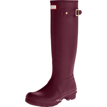 2020 NOVA moda de moda barata de alta qualidade Walmart Logeira Logo Boots Aço Botas de Rain Boots PVC Botas de chuva Mulher